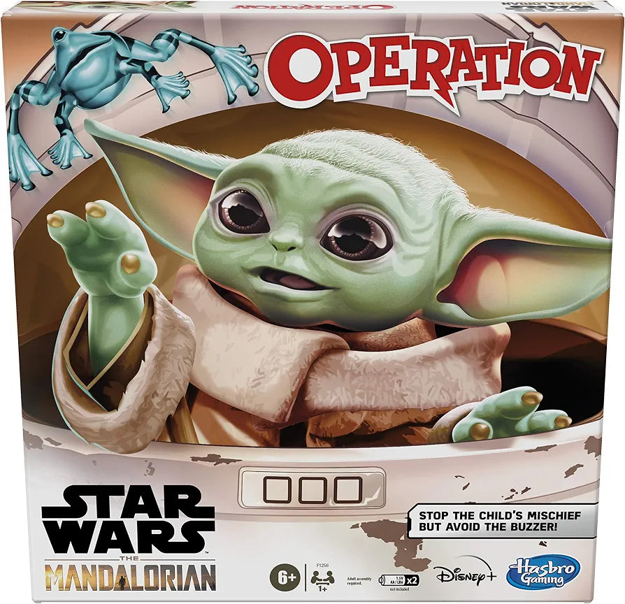 Hasbro Operation Game: Star Wars The Mandalorian Edition Board Game.(7 objects available)(Rs 300 advance)