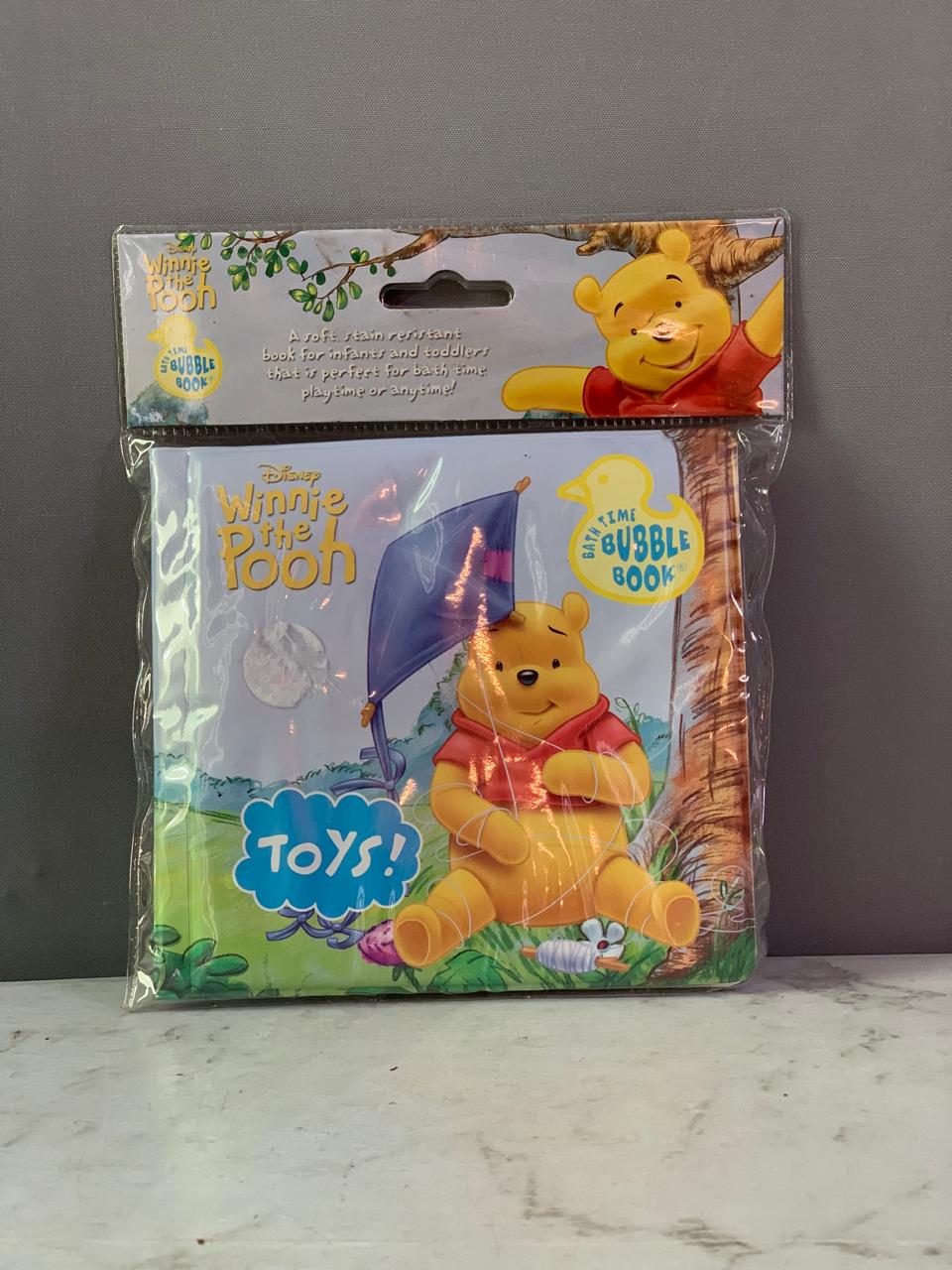 Disney Winnie-the-Pooh Toys - Bath Time Bubble Book. (New)(Rs 200 advance)
