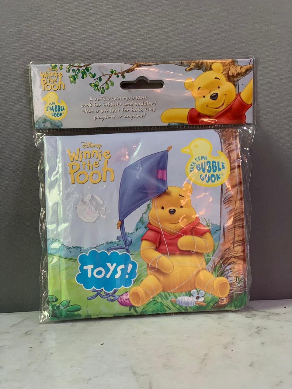 Disney Winnie-the-Pooh Toys - Bath Time Bubble Book. (New)(Rs 200 advance)