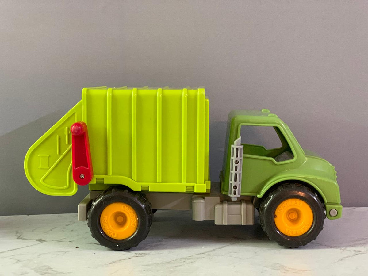 Battat Garbage Truck, Green Recycling Toy Truck.(Rs 350 advance)(without figure)