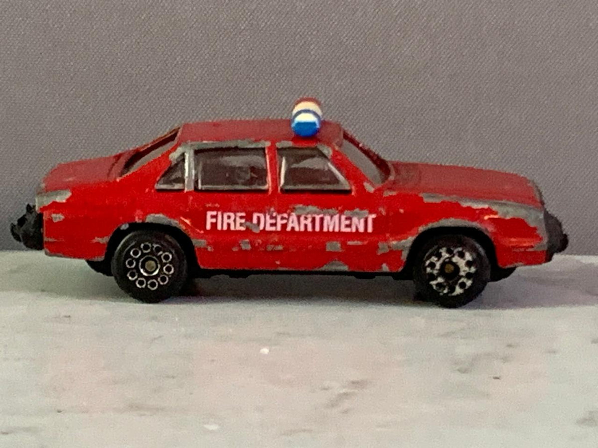 Zylmex Ford LTD Fire Department Emergency Die Cast Vehicle. (Condition 8/10 Must check video) (Rs 100 advance)