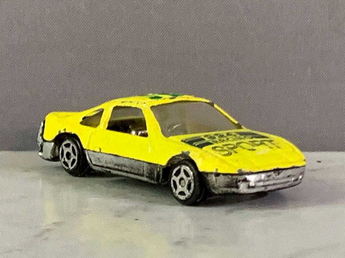 Majorette Pontiac Fiero Die-Cast Toy Car.( must check video)