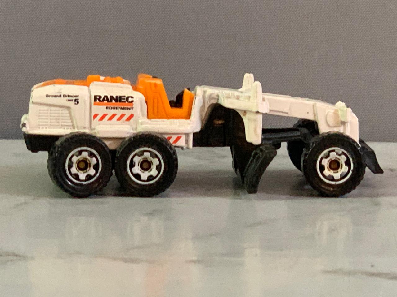 Matchbox "Ground Grinder" Die-Cast Toy Grader.