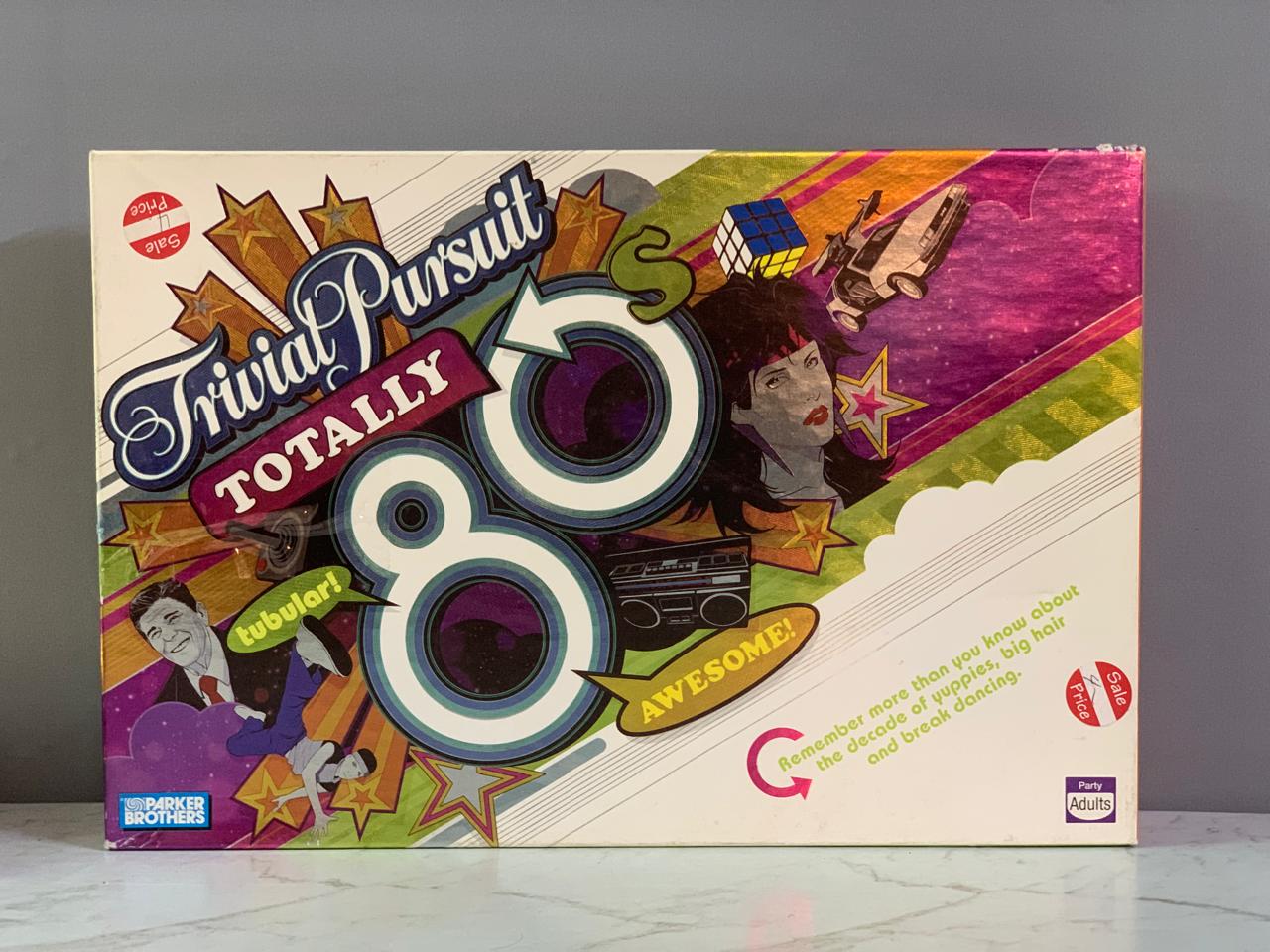 Hasbro Trivial Pursuit Totally 80s Board Game. (Rs 300 advance)