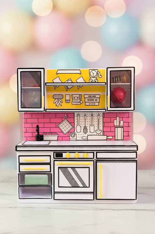 MGA's Miniverse Make It Mini Kitchen, Kitchen Playset. (Rs 250 advance)