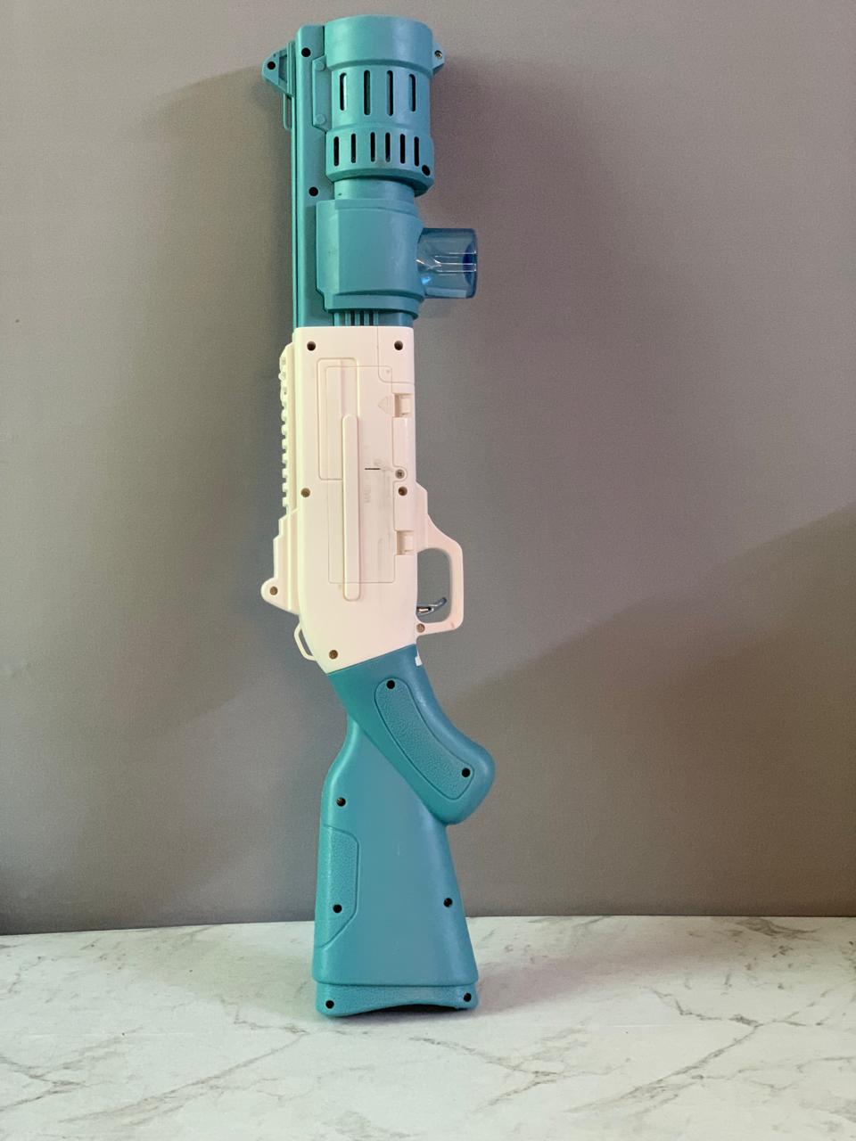 Electric Rifel Bubble Gun. (Rs 300 advance)