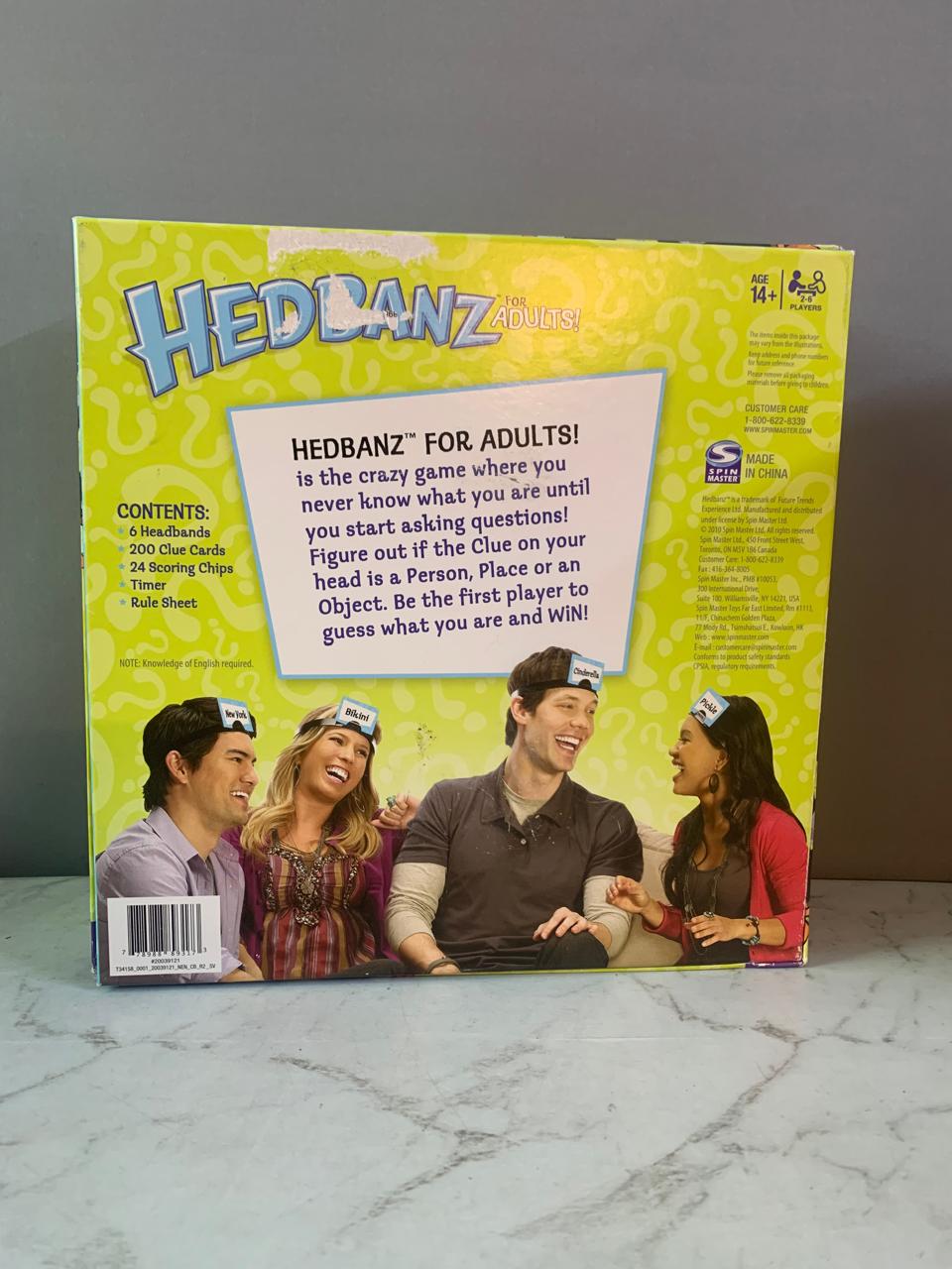 Spin Master Hedbanz for Adults.(Rs 250 advance)