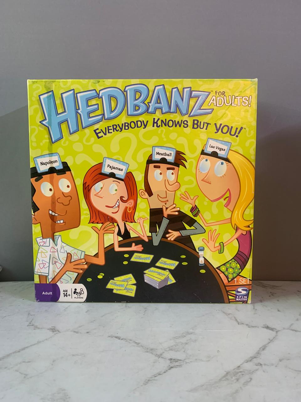 Spin Master Hedbanz for Adults.(Rs 250 advance)