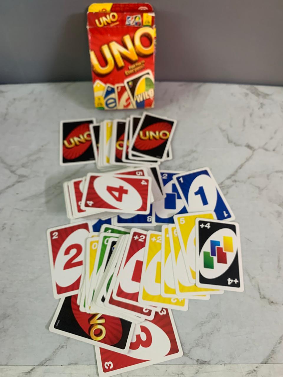 Mattel Games UNO Card Game.(100 cards)(Rs 150 advance)