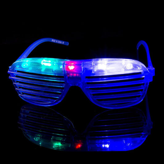 Ultra Blue LED Shutter Glasses.(batteries need replacement)(Rs 150 advance)