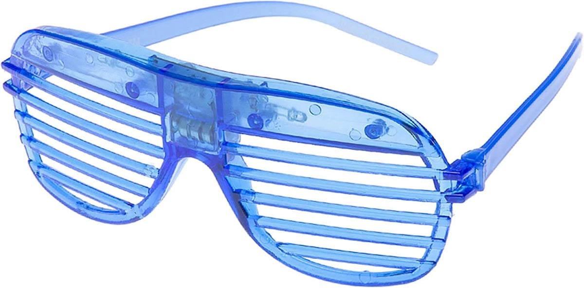 Ultra Blue LED Shutter Glasses.(batteries need replacement)(Rs 150 advance)
