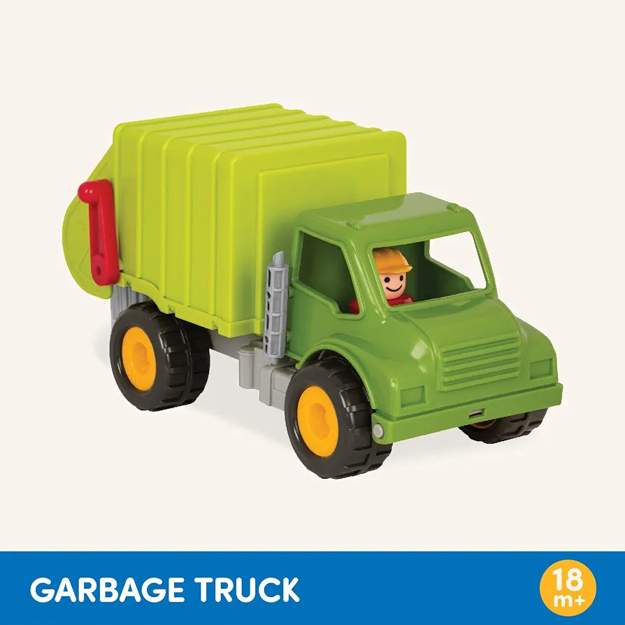 Battat Garbage Truck, Green Recycling Toy Truck.(Rs 350 advance)(without figure)