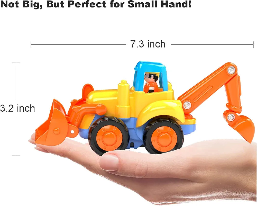 Hola Toys Backhoe Excavator Toy. (Rs 150 advance)