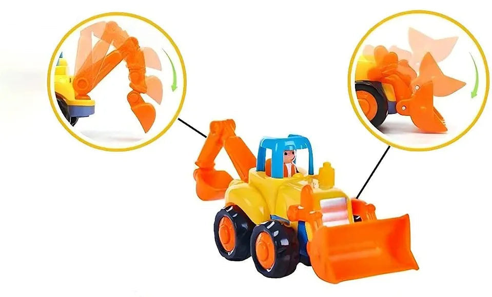 Hola Toys Backhoe Excavator Toy. (Rs 150 advance)