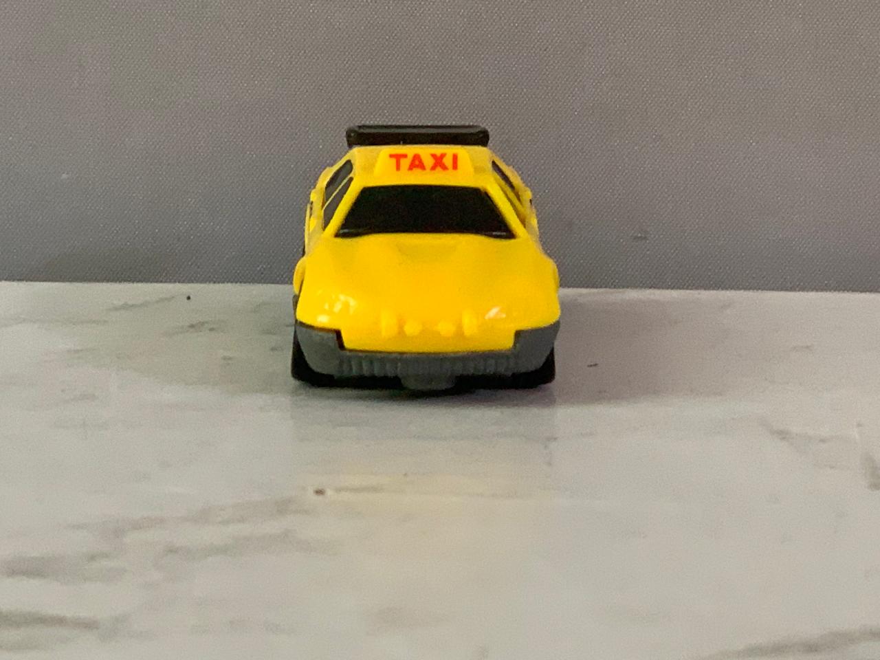 Hot Wheels Taxi Toy Car.