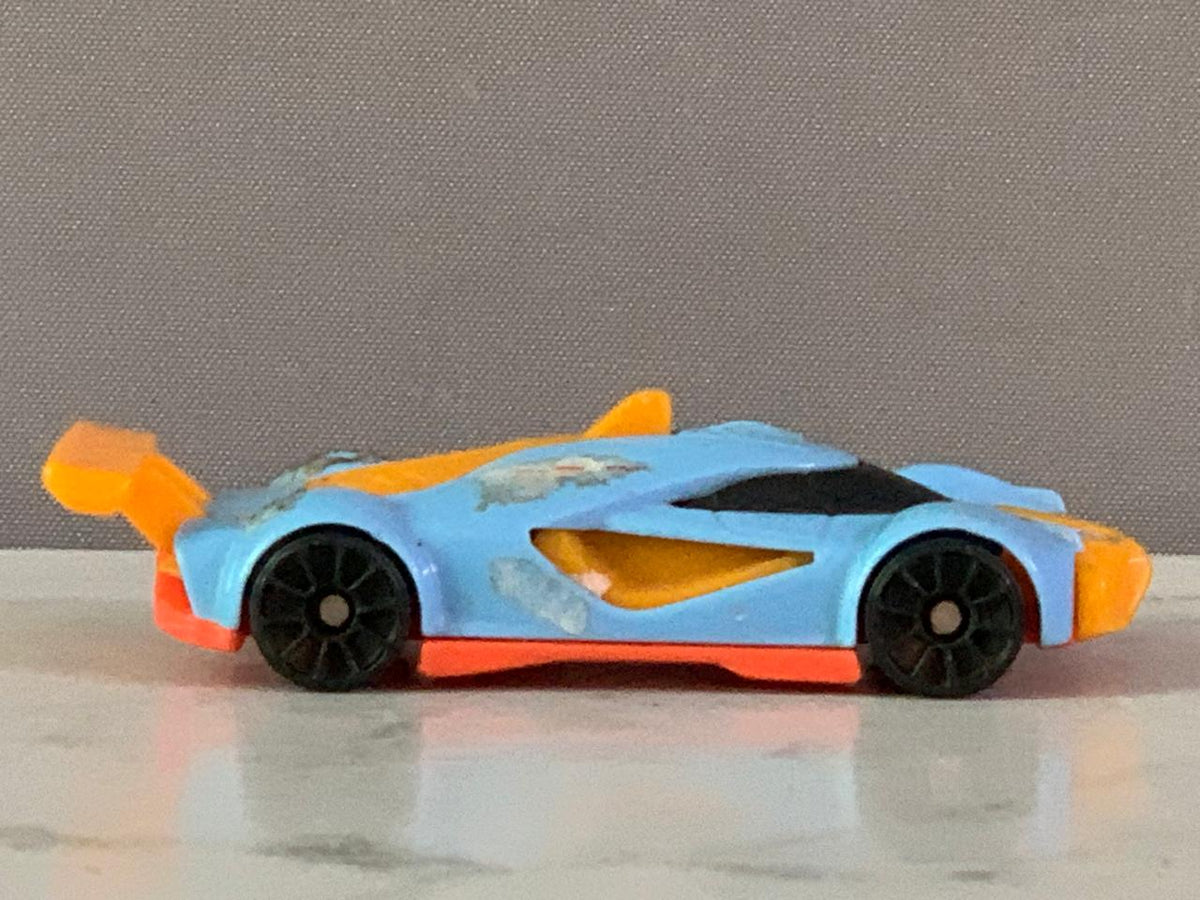Hot Wheels Mach Speeder Toy Car.