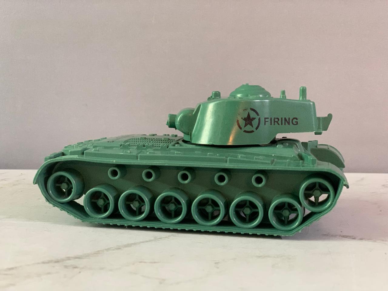 Vintage Toy Tank. (Rs 100 advance)(must check video)