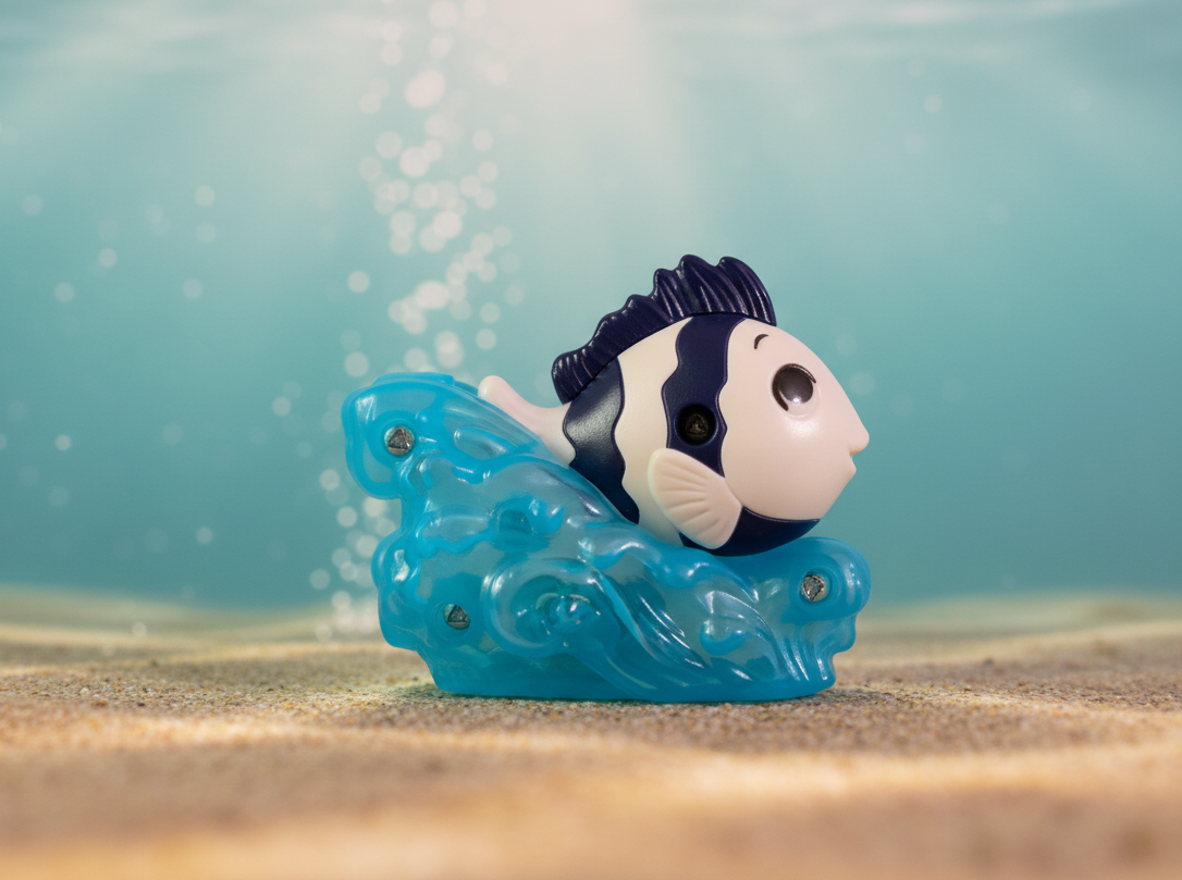 Disney The Little Mermaid Flounder FIgure.(Rs 100 advance)