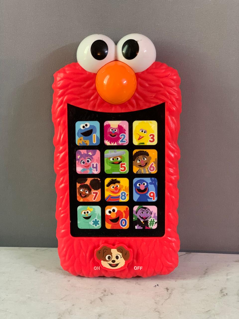 Sesame Street Learn with Elmo Phone. (Rs 250 advance)