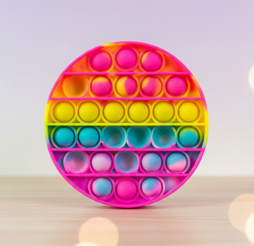 Push-Pop Sensory Fidget Toy. (Rs 100 advance)