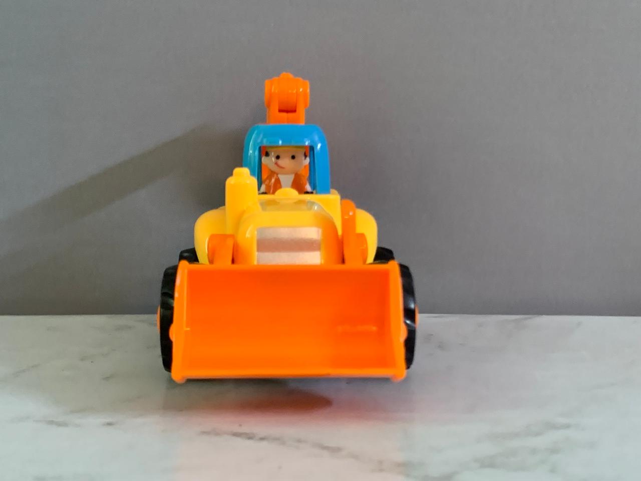 Hola Toys Backhoe Excavator Toy. (Rs 150 advance)