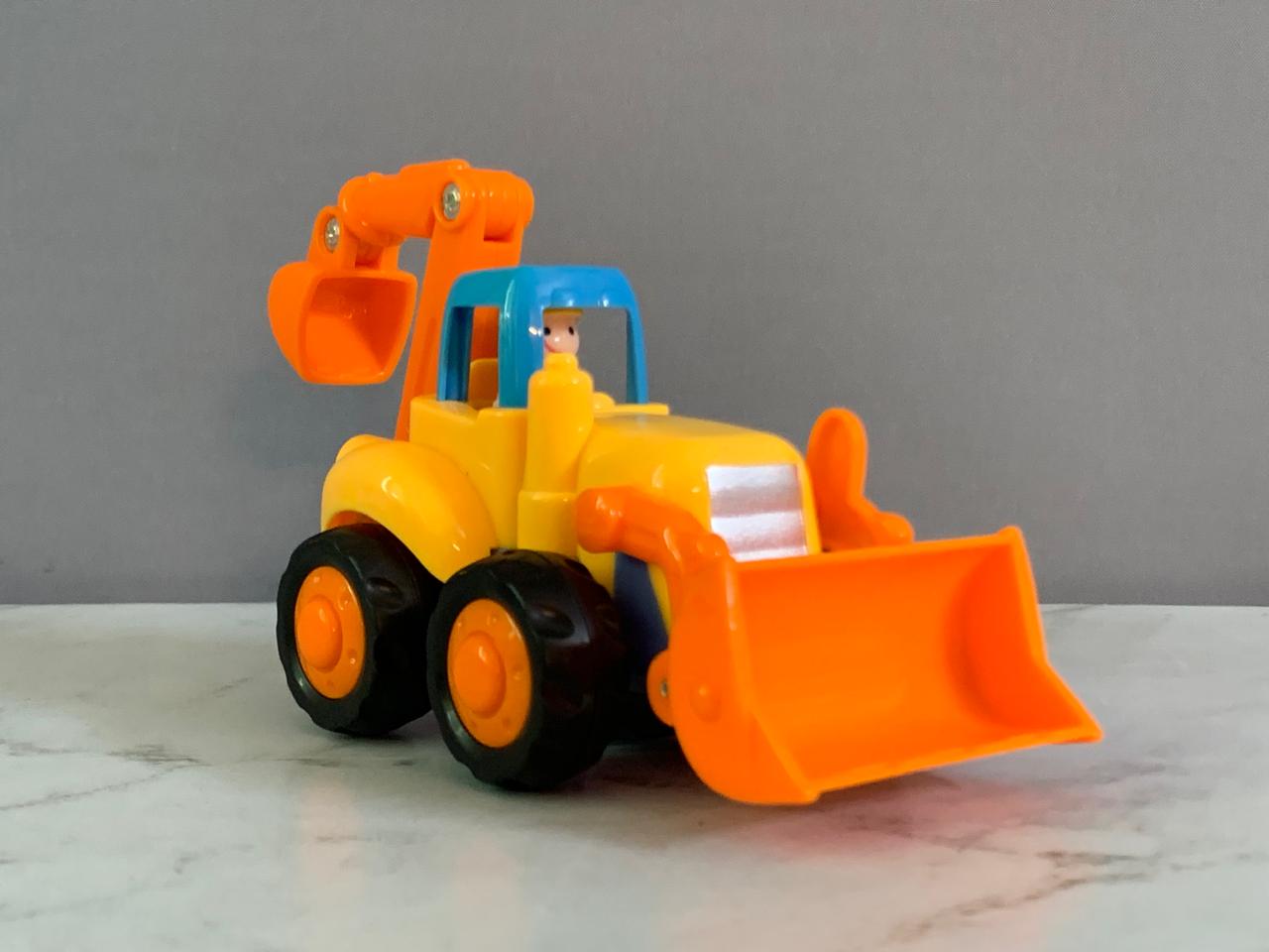 Hola Toys Backhoe Excavator Toy. (Rs 150 advance)