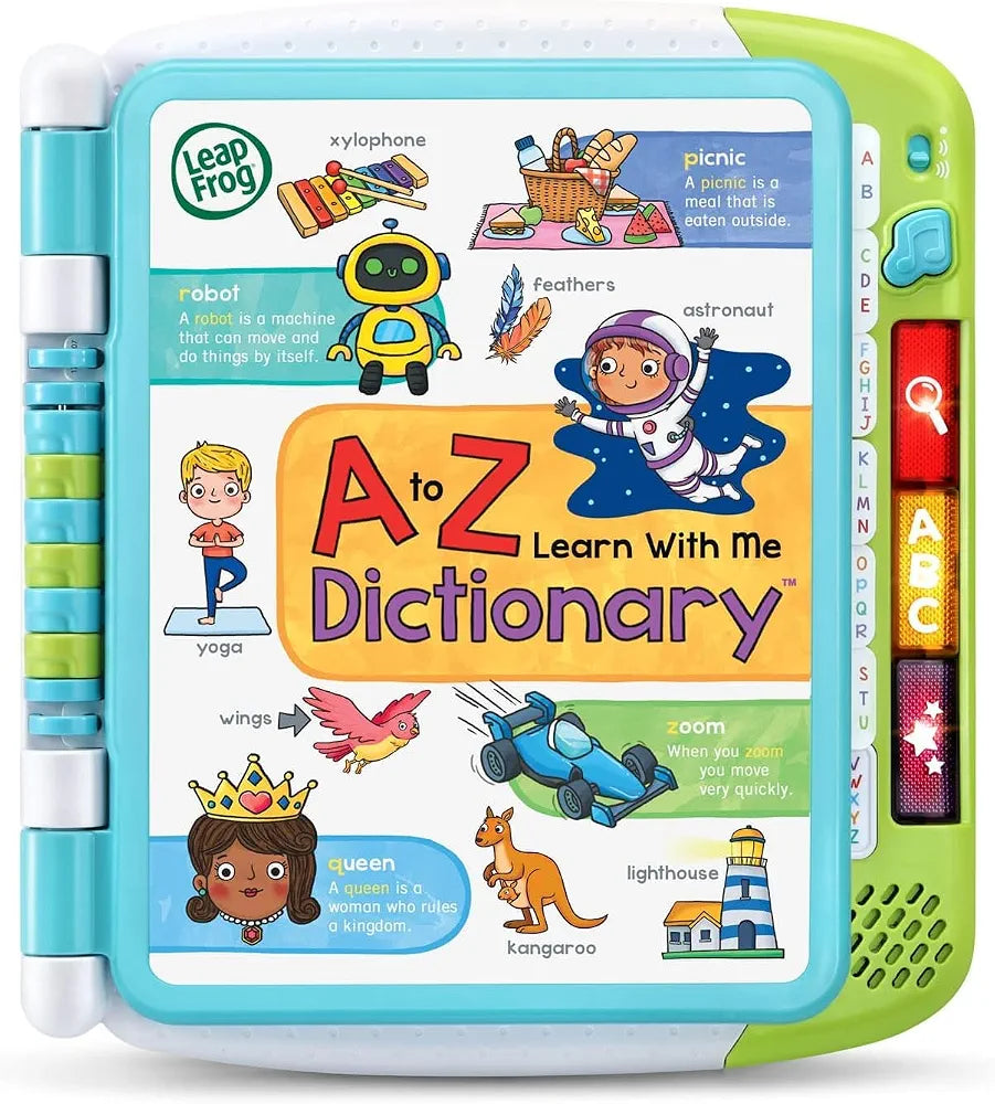 LeapFrog A to Z Learn with Me Dictionary. (Rs 500 advance)