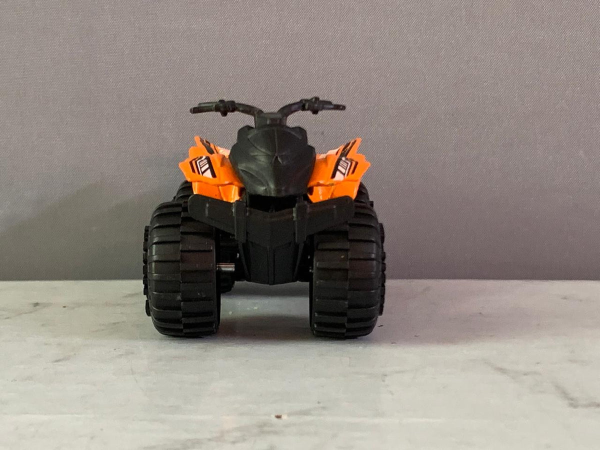 Greenbrier International Orange ATV 4x4 Quad Bike.