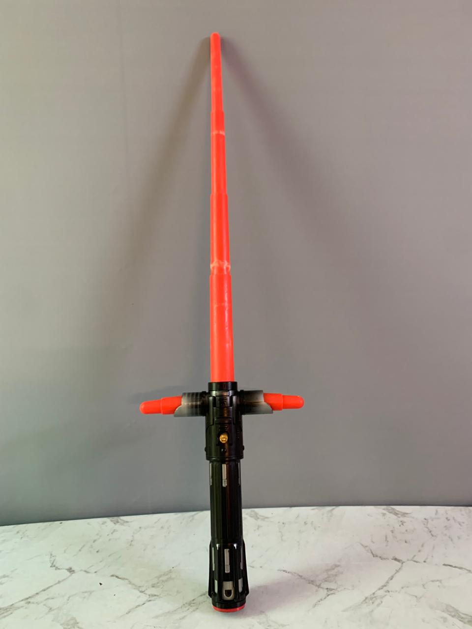 Star Wars Kylo Ren Force Action Electronic Lightsaber. (Music &?lights are not working) (Rs 200 advance)
