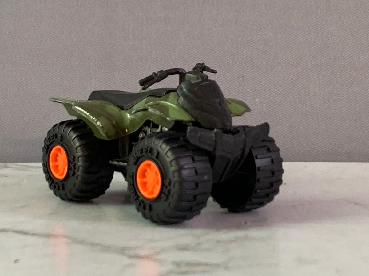 Greenbrier International Turbo Wheels Die-Cast ATV Quad Bike.