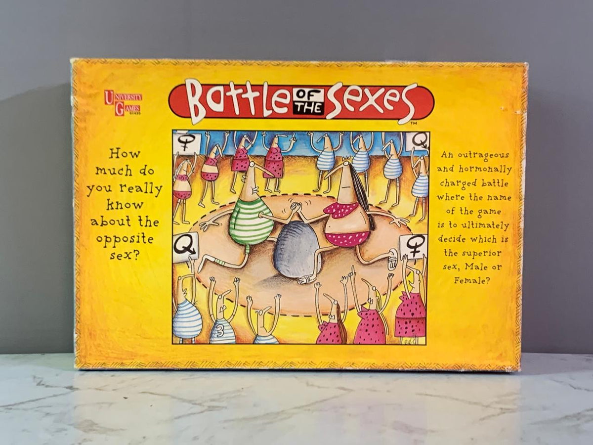 University Games Battle of The Sexes Board Game.(Rs 250 advance)