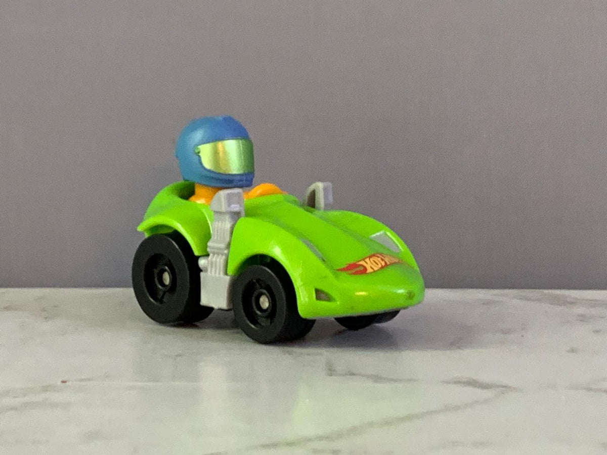 Fisher-Price Hot-Wheels Racing Green Race Car. (Rs 50 advance)