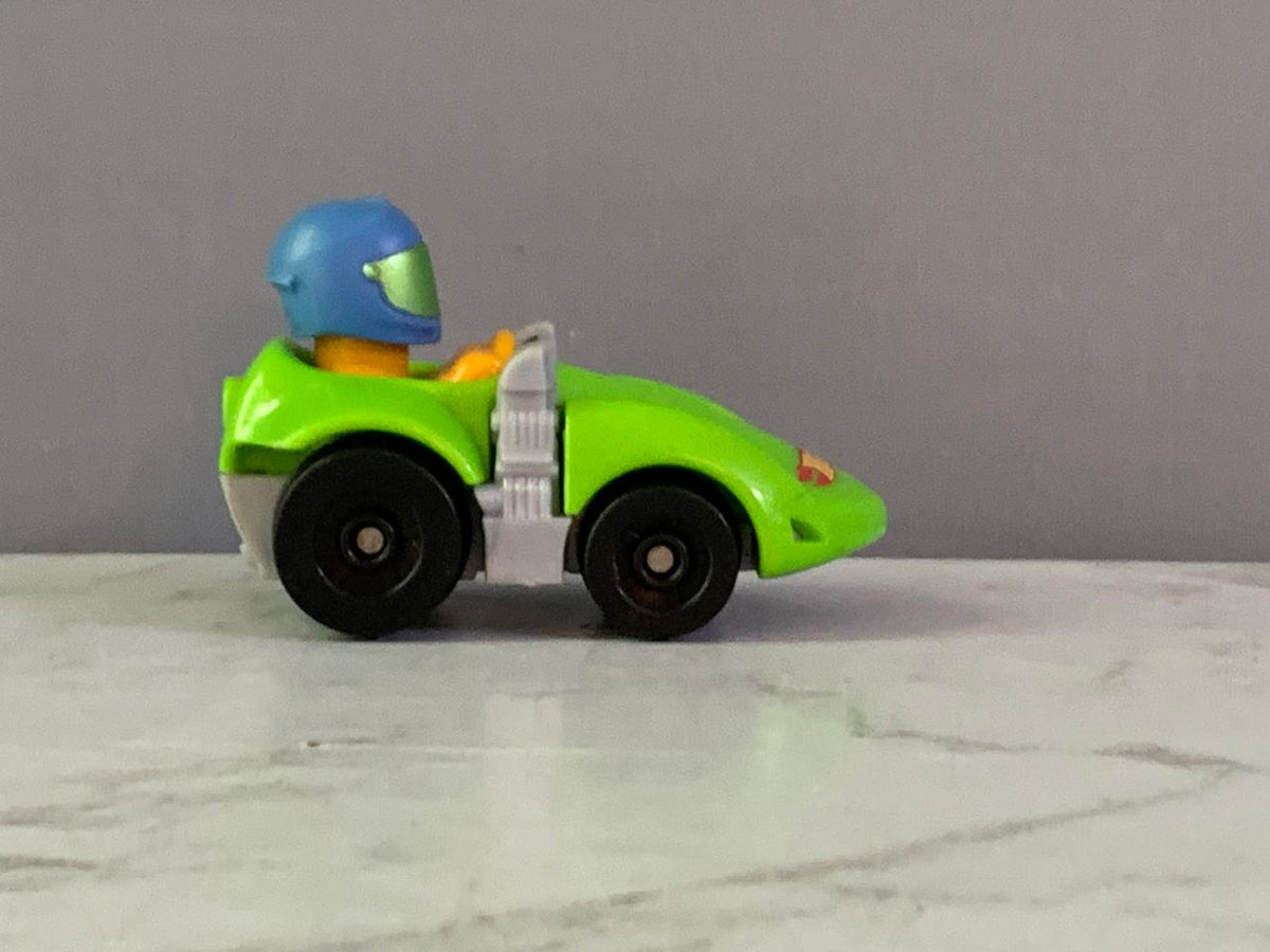 Fisher-Price Hot-Wheels Racing Green Race Car. (Rs 50 advance)