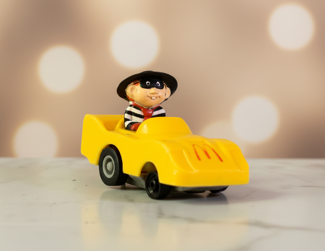 Turbo Macs Hamburglar Toy Car.