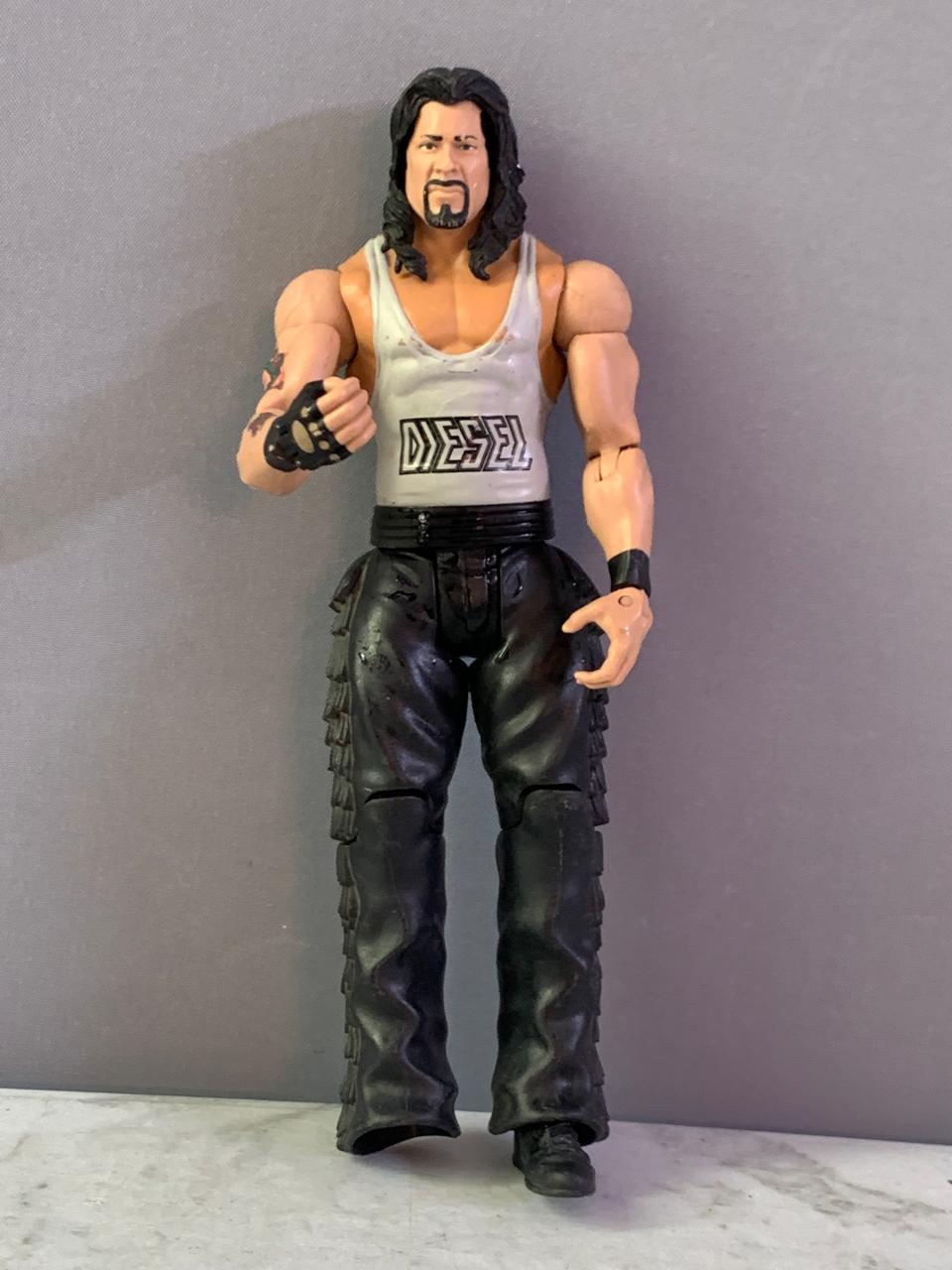 Mattel WWE Battle Packs Series 48 Diesel (Kevin Nash) Action Figure.(Foot broken, must check video)(Rs 200 advance)