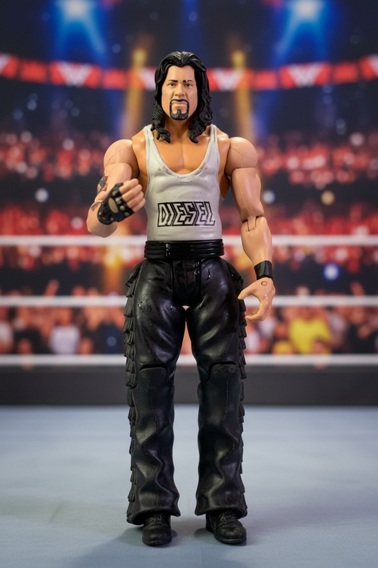 Mattel WWE Battle Packs Series 48 Diesel (Kevin Nash) Action Figure.(Foot broken, must check video)(Rs 200 advance)