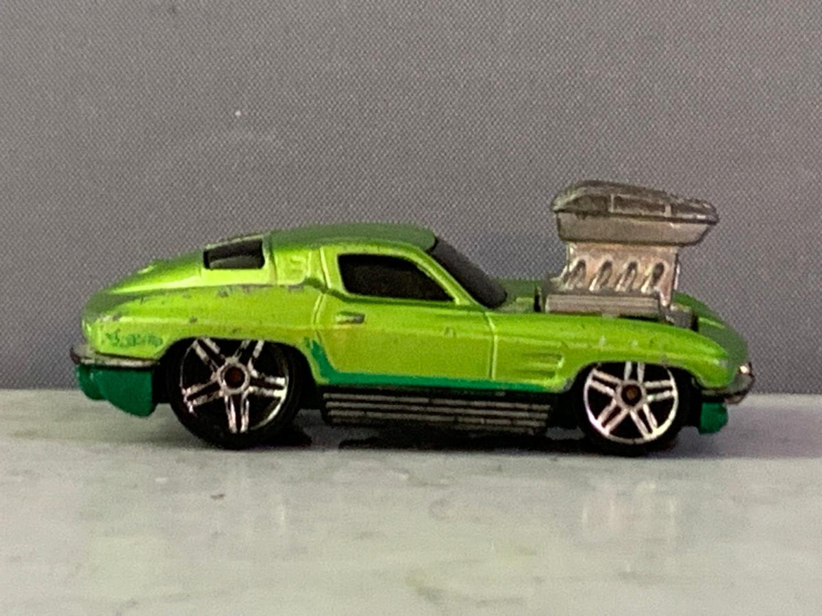 Hot Wheels 1963 Corvette ('Tooned) Die-Cast Toy Car.