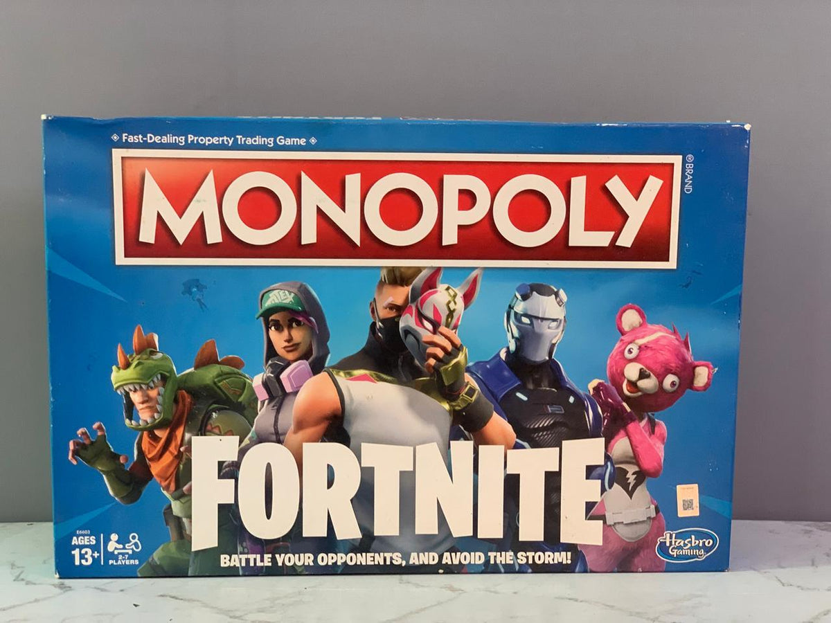 Hasbro Store Fortnite Edition Monopoly Board Game. (Rs 300 advance)