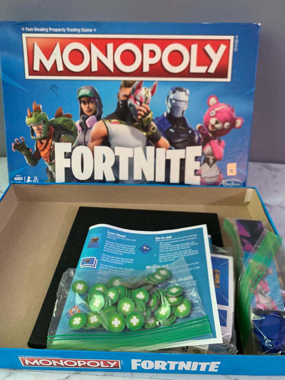 Hasbro Store Fortnite Edition Monopoly Board Game. (Rs 300 advance)