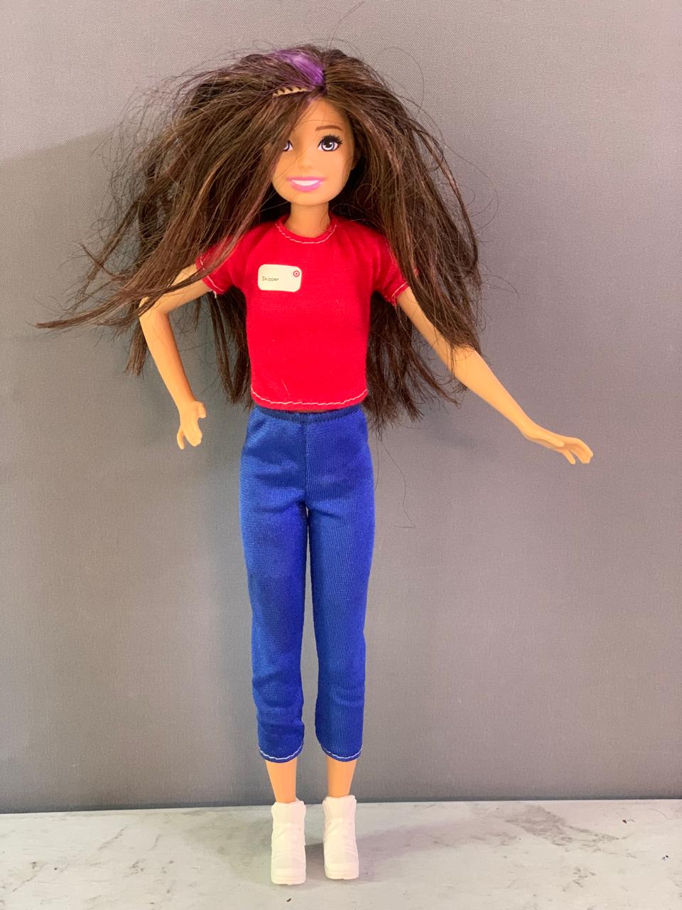 Barbie Skipper First Job Target Checkout Doll. (Rs 150 advance)