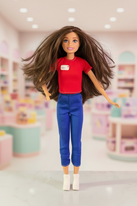 Barbie Skipper First Job Target Checkout Doll. (Rs 150 advance)