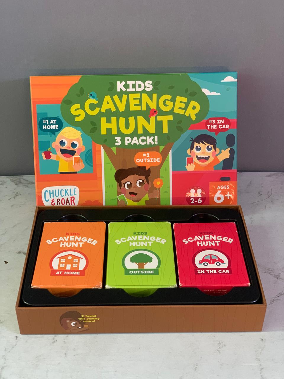 Chuckle & Roar - Kids Scavenger Hunt Game. (Rs 200 advance)