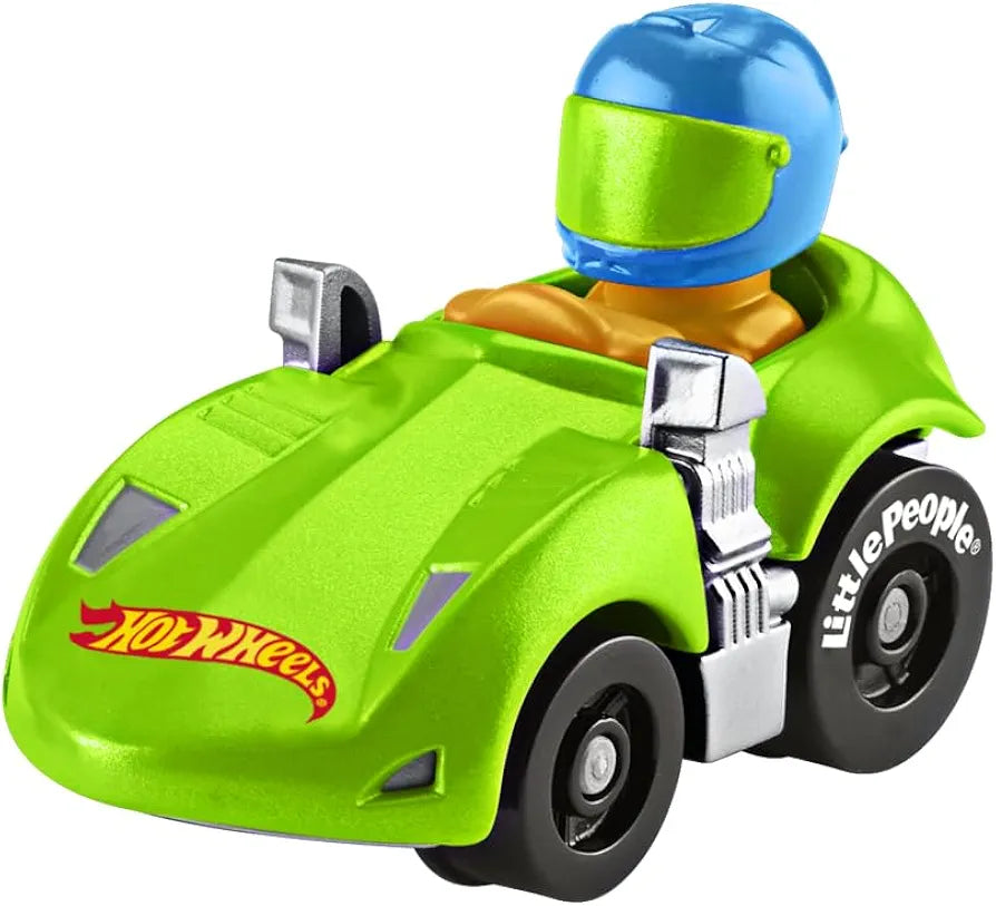 Fisher-Price Hot-Wheels Racing Green Race Car. (Rs 50 advance)