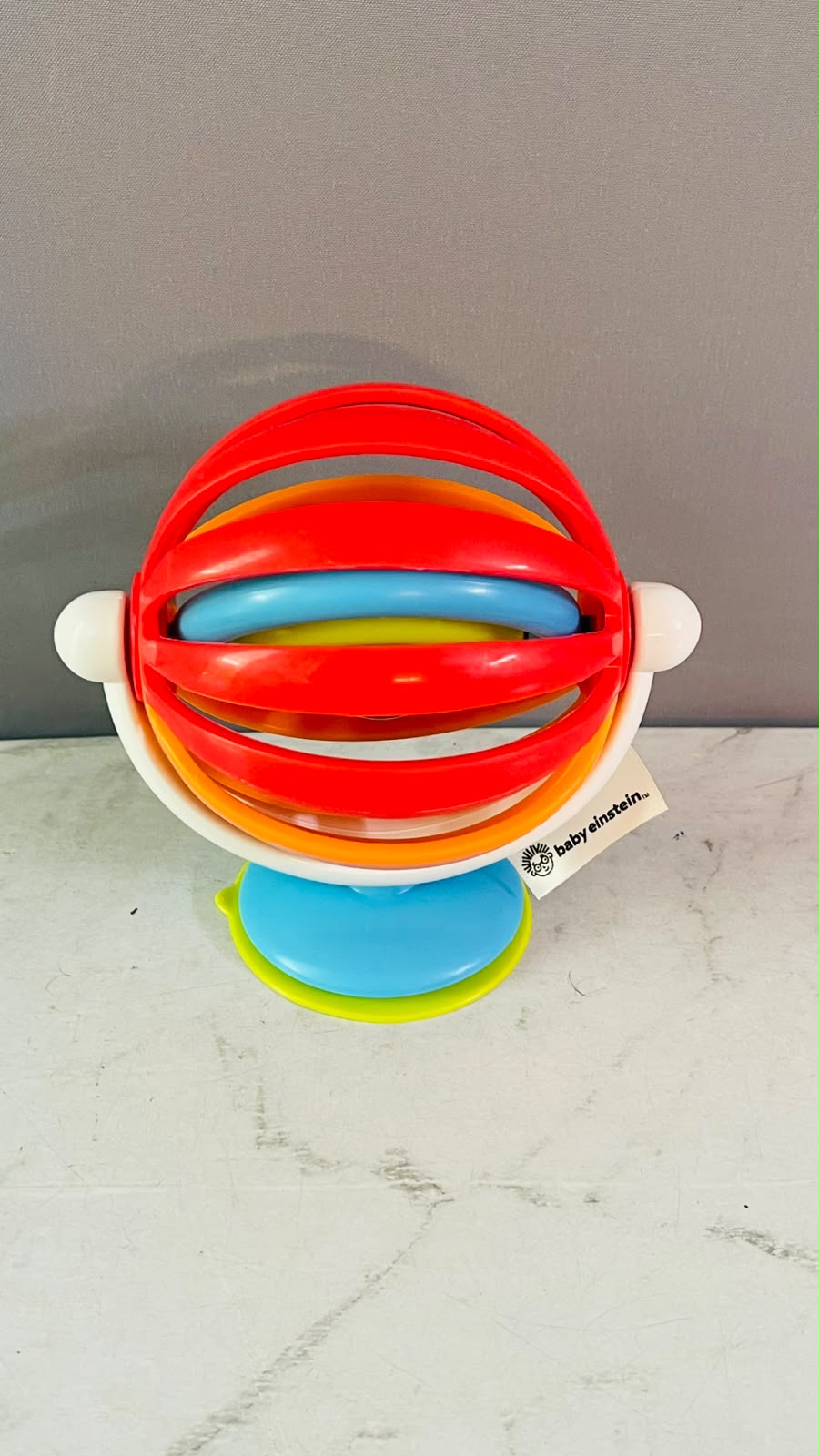 Baby Einstein Sticky Spinner High Chair Activity Toy.