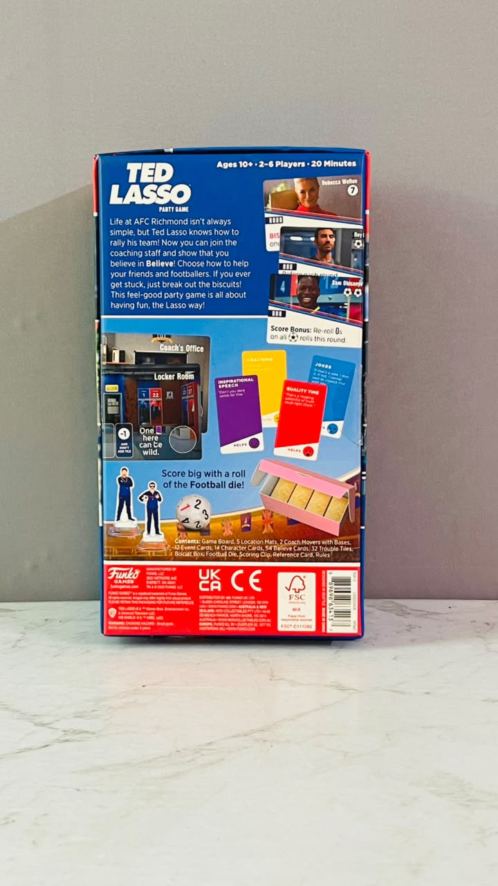 Funko Ted Lasso Party Game.(Rs 250 advance)