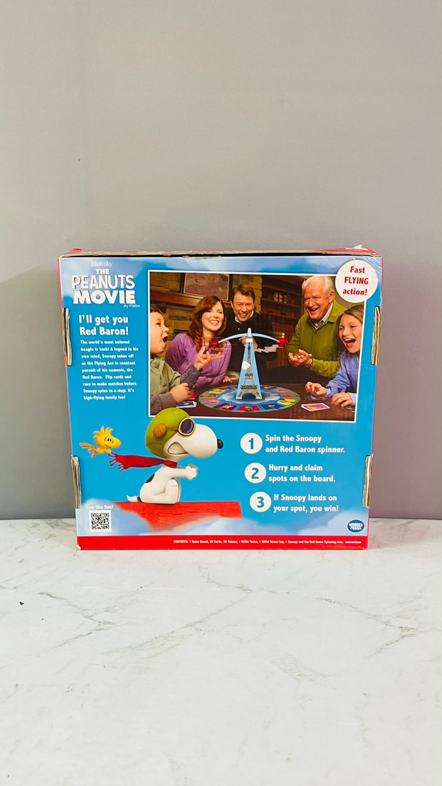 Peanuts Snoopy Flying Ace Game by Wonder Forge. (New)(Rs 250 advance)