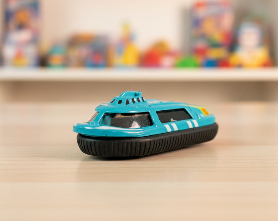 Hovercraft Die-Cast Toy.