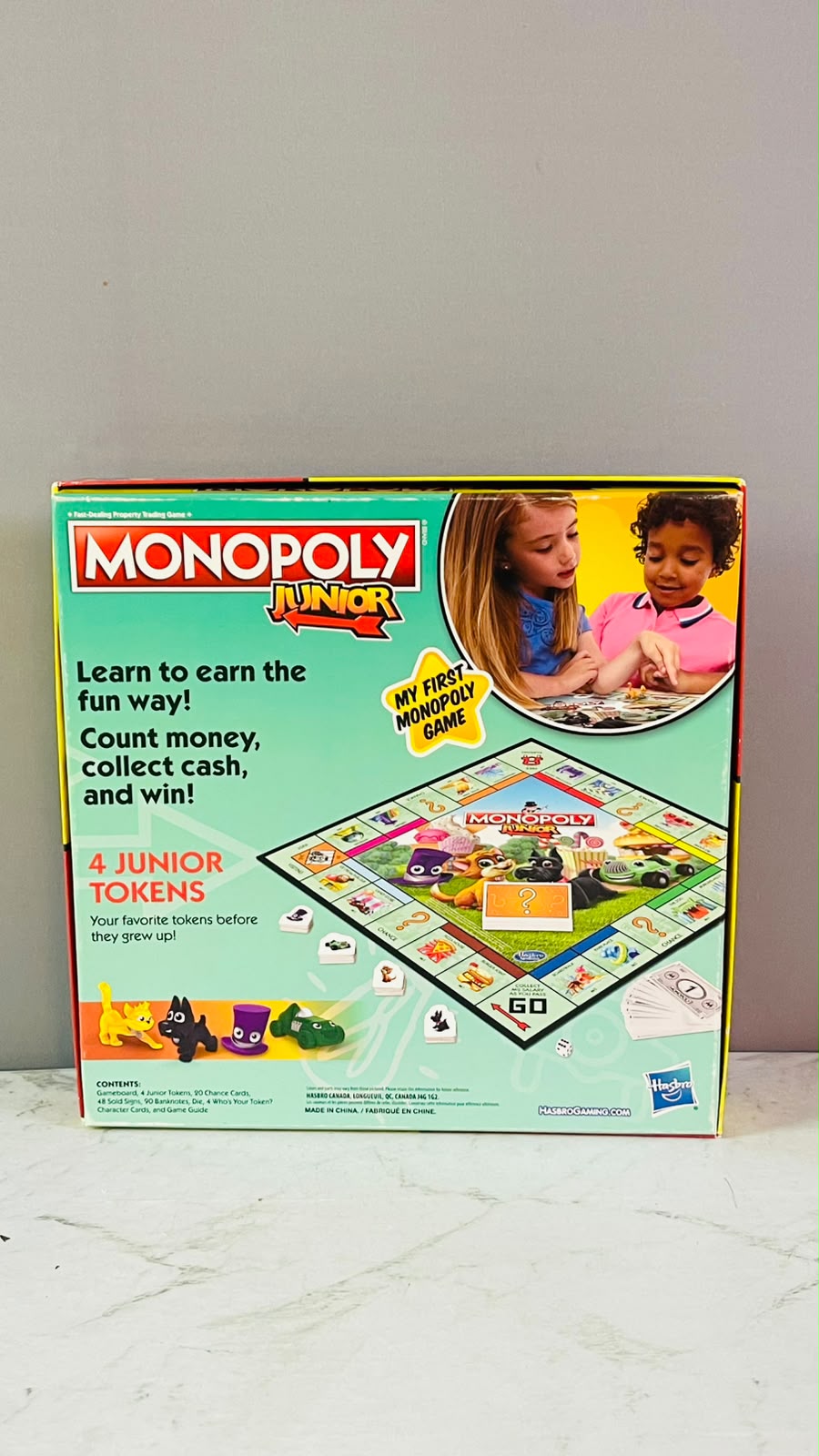 Hasbro Monopoly Junior Board Game. (Rs 200 advance)