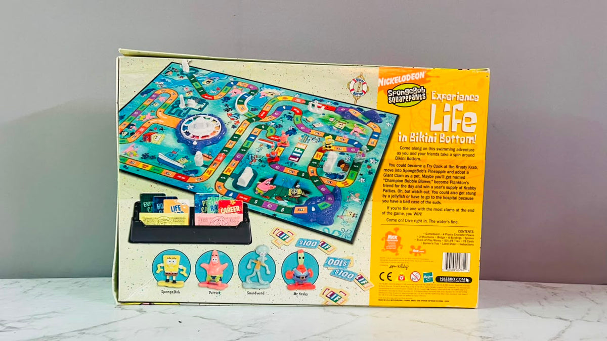 Hasbro The Game of Life: SpongeBob SquarePants Edition. (Rs 250 advance)