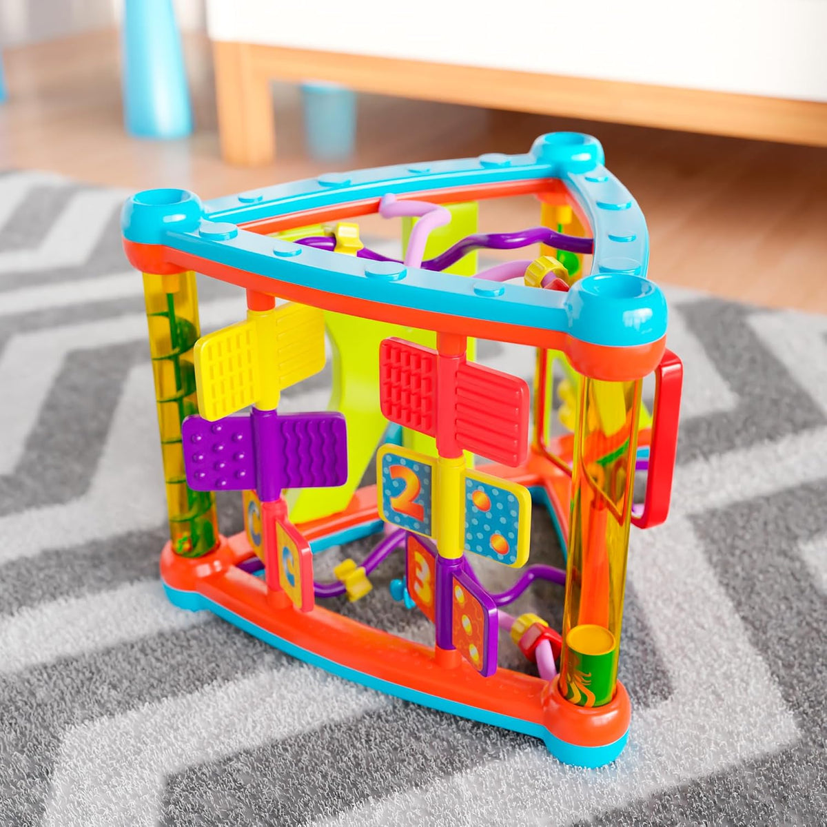 Lollipop Interactive Toddler Activity Triangle. (Rs 250 advance)